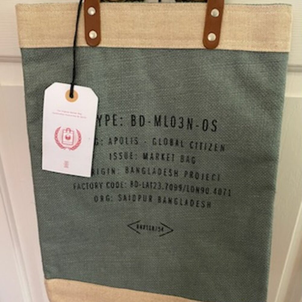 NWT Apolis Global Citizen Market Bag